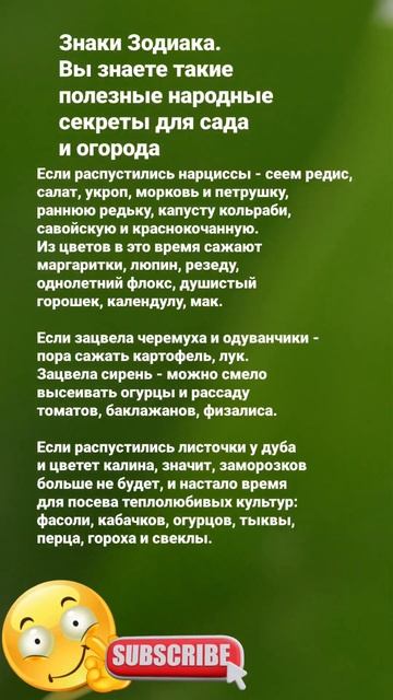 Знаки Зодиака. Вы знаете такие полезные народные секр? смотреть онлайн