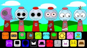 Спринклирование НА ВСЕХ этапах | Сборник Incredibox