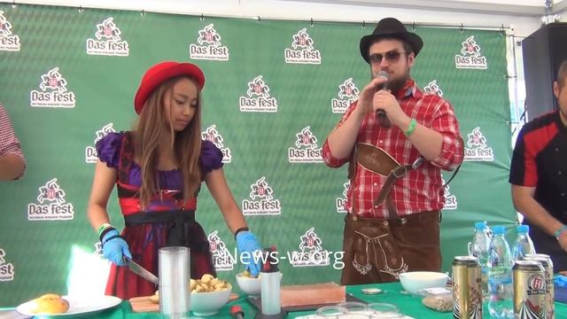 Гриль с "Дискотека Бавария" на Das Fest, Москва, ВДНХ 6.08.2016