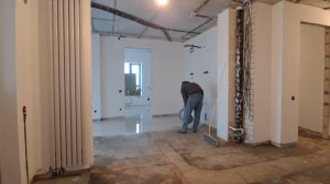 наливной пол на квартире