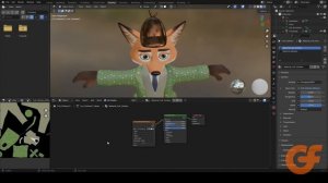 Запекание текстур  Blender