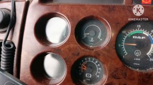 ДАФ 95. Тестируем подогреватель двигателя.