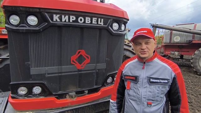 Трактор «Кировец К-746М» агрегатирован с тяжелой сеялкой Horch (Бизнес-Гарант)