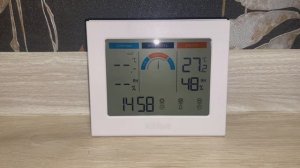 Настройка будильника метеостанции Kitfort KT  3317