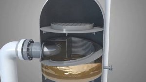 Сепаратор газовый циклонный