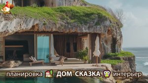 Сказочный дом мечты – 3D идея для вдохновения с планировкой и интерьером 🏡🏚️🏠 вариант (124)