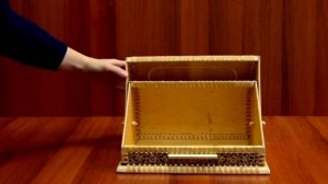 Хлебница из бересты Ромашки. Арт.0026