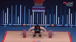 #штангист в/к 89кгМ, рывок. Чемпинат Мира по тяжёлой атл?