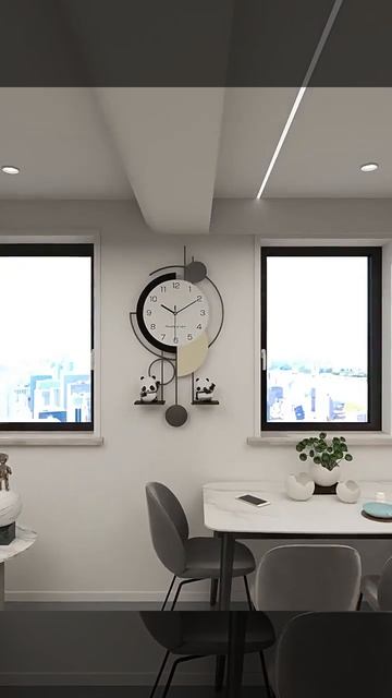 Настенные часы с пандой смотреть онлайн