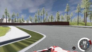 Картинг гонка с ботами, а они что-то могут в BeamNG.drive
