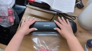 Распаковка — Вакуумный упаковщик Kitfort KT-1503-2