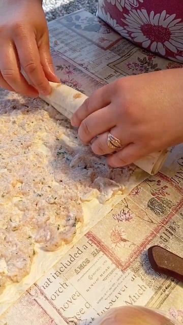 Лаваш с фаршем на гриле. Бомбически вкусно! смотреть онлайн