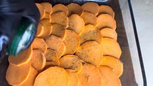 БАТАТ С КУРИЦЕЙ В ДУХОВКЕ!!!