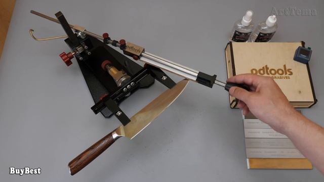 ЗАТОЧКА НОЖА на PDTools PL-01 | Результат первой заточки нож?