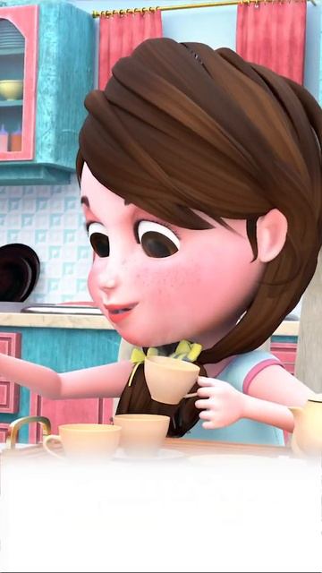 я маленький чайник | Детские стишки | Детские песни #Short смотреть онлайн