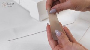 Как плоско сшить резинку в кольцо