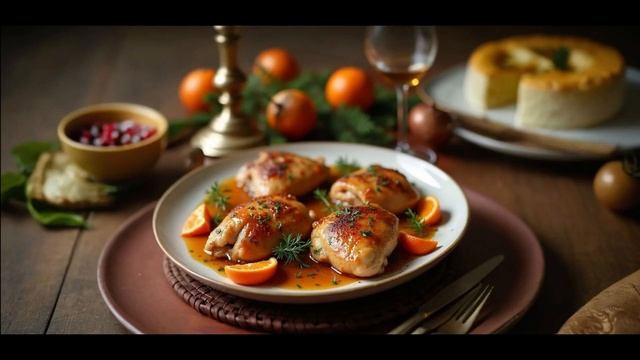 Рецепт от Шефа ● Куриные бедрышки в апельсиново-медов