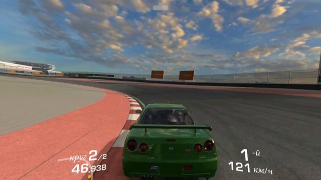 Real Racing 3: Nissan Skyline GT-R V-SPEC (R34) (часть 1 )