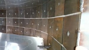как сделана защита топки в банном чане Аквабеседка