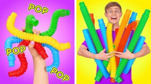 🧸Самодельные фиджеты своими руками ✋ Идеи для релакса