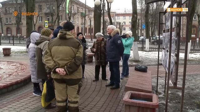 «Они сражались за Родину» - новая фотоэкспозиция в сквере «Юность» смотреть онлайн