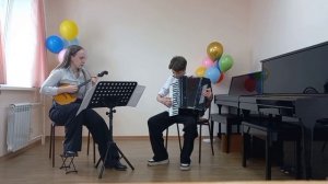Богданова П., Потемкина М.В.-В землянке К. Листов Обр. Е. Конновой Финская полька  Обр. Бовбель