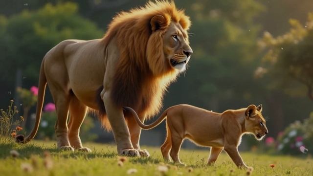 Девушка подошла к клетке со львом, но поведение собаки смотреть онлайн