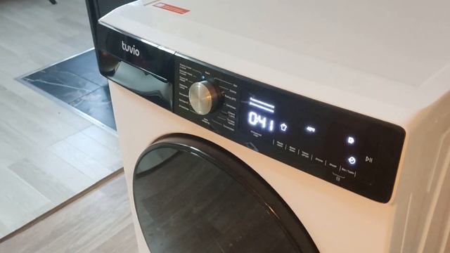 Стиралка  Tuvio  РАСПАКОВКА  первое включение.