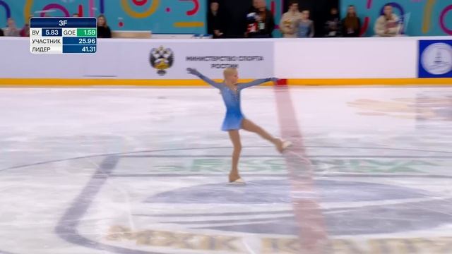 Елена Костылева. Девушки. Короткая программа. Финал Гр смотреть онлайн