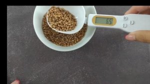 Как измерить точный вес сыпучих продуктов ?