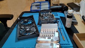 Разборка видеокарты и замена вентилятора Colorful RTX4060 NB DU