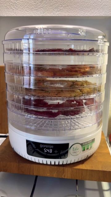 Сушарка для мʼяса, фруктів та овочів Gorenje FDK 500 GCW смотреть онлайн