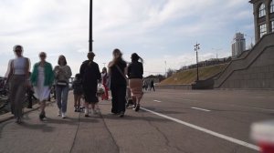 Наша первая многодетная семейная прогулка