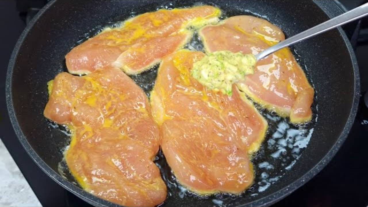 Вместо надоевших отбивных - Семья американцев научила! Вкусная куриная грудка с кабачками, рецепт