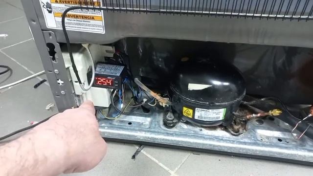 Холодильник Whirlpool ошибка AL03 смотреть онлайн