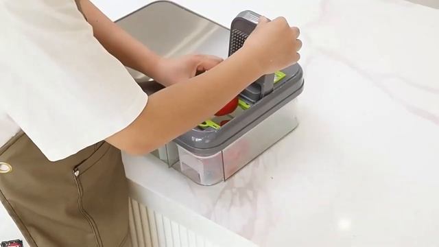 Многофункциональная овощерезка 18 в 1. смотреть онлайн