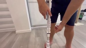 Распаковка — Вертикальный пылесос Kitfort KT-5117