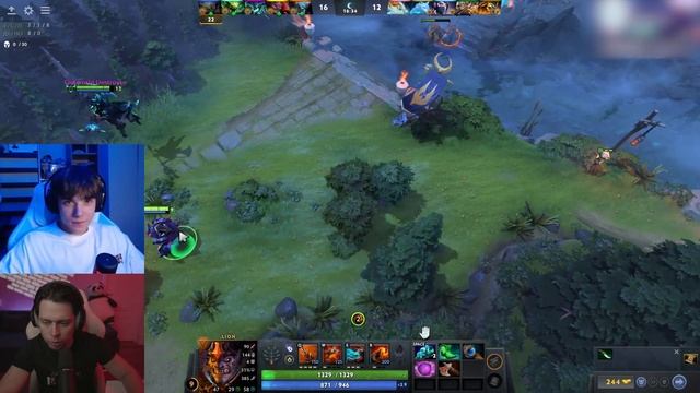 ФРАМЕ ТАМЕР СИДЖЕЙ И EXILE ИГРАЮТ В DOTA 2