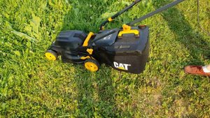 Эл. газонокосилка CAT DG170 - звук старта и остановки