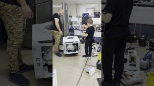 разборка стиральной машины LG с прямым приводом