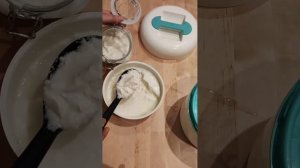 Йогурт сделанный дома,в термосе  Homemade yogurt with thermos#йогур