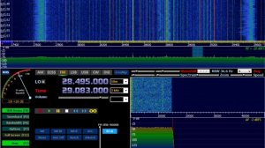 Работа HDSDR радиоприёмника.