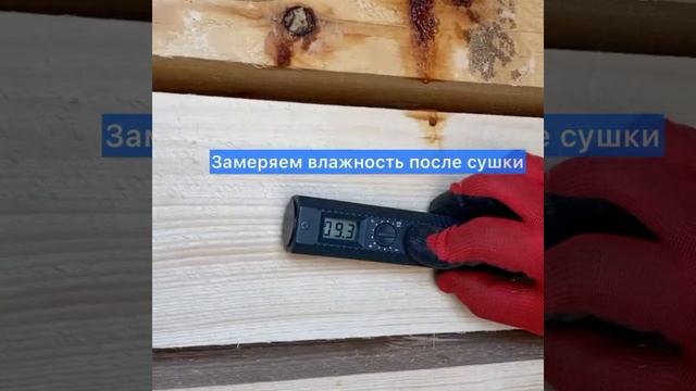 Камерная СВЧ-сушка бруса