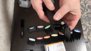 машинка для стрижки Kemei KM-1858 распаковка обзор тест ито