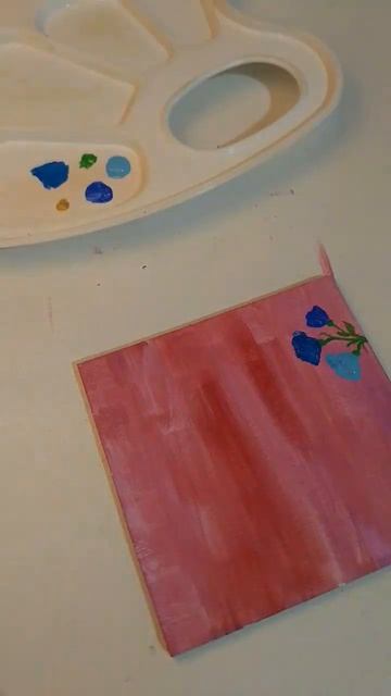 магнит на холодильник 😘#магнит #акриловаякраска #рис? смотреть онлайн