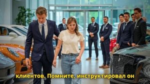 Простую женщину выгнали из автосалона на следующий де