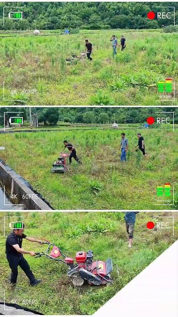 4WD Power weeder #weeder #powerweeder #powertiller #tiller #культиватор #耕運機 #mini смотреть онлайн