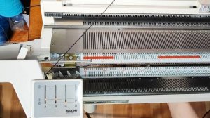 Часть 1. Двухфонтурный Жаккард на Сильвере без жаккард