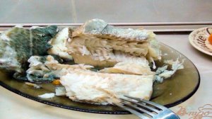 Салат рыбный с отварной морковкой и сельдерем.