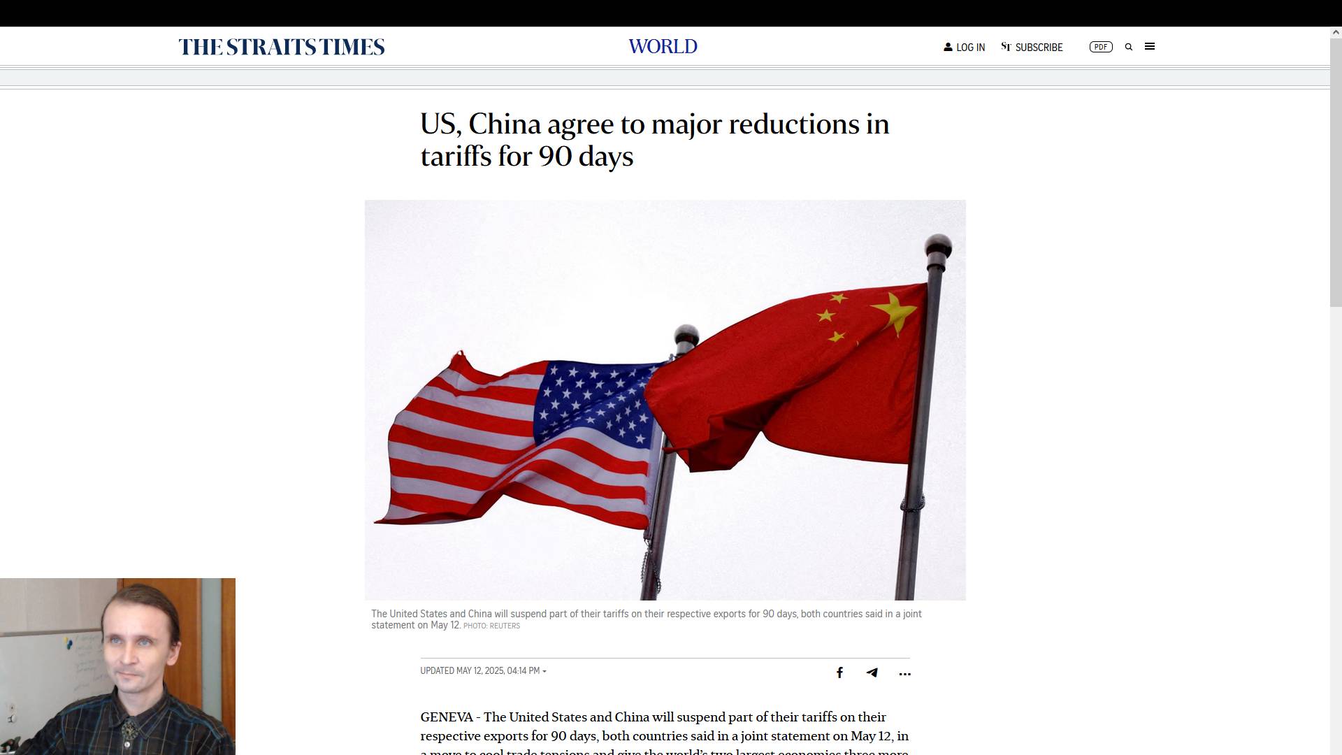 Подборка экономических новостей. Торговое перемирие между США и Китаем